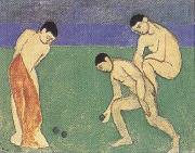 Henri Matisse The Boules Players (mk35) oil painting artist